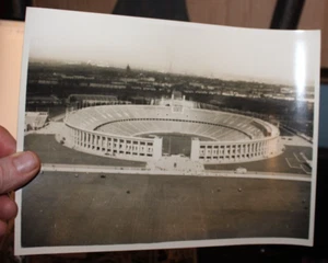 Foto Original Atelier Badekow Estadio Olímpico de Berlín antes del bombardeo de la Segunda Guerra Mundial - Imagen 1 de 2