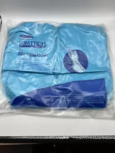 Guantes Kimtech Pure G5 Azul Nitrilo 10 pulgadas XL Ambidiestro Cantidad-100 - Imagen 1 de 3