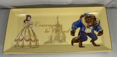 Bandeja de servir Disney Beauty And The Beast Courage To Be Kind - Imagem 1 de 4