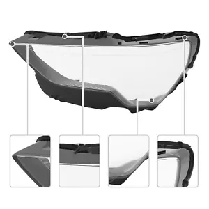 Left Side Headlight Lens Cover PC For 2019-2023 Audi Q3 Lens Cover Front Left - Bild 1 von 19