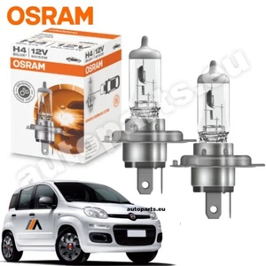 Par de Lámparas Osram H4 Clásico Recambio Compatible para Fiat Panda 312 De 2012 - Imagen 1 de 5