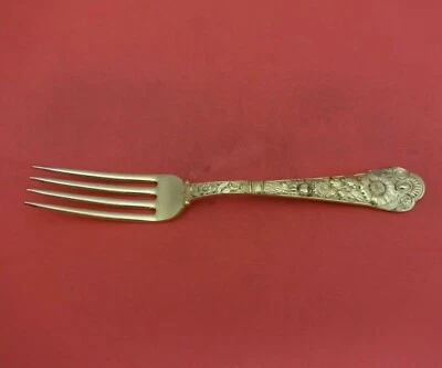 Cluny Vermeil by Gorham Sterling Silver Dinner Fork 7 5/8" Flatware Heirloom - Image 1 of 2