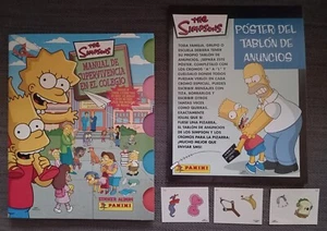 The Simpsons School Survival Guidebook, Panini 2007 + extra stickers - Foto 1 di 24