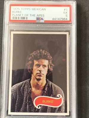 1975 Topps PSA 5 Planet Of The Apes Mexico Variant Mexican CardVery Rare - Image 1 of 3