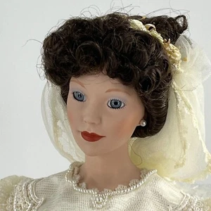 Danbury Mint "Catherine" A Victorian Bride Doll - 20" NEW in Box 1990 Vintage - Picture 1 of 16
