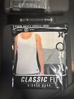 Hurley  Men's Classic Fit Ribbed Tank Tops 3 Pack White SZ Large 36-38"