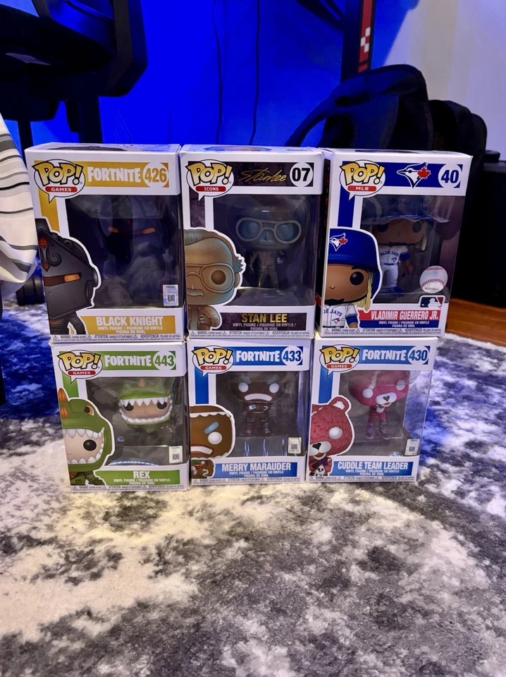 Funko Pops Games, MLB, Icons Collectibles, All Sealed Lot ￼￼ - Image 1 of 4