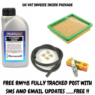 PERFORMANCE PIPE Hyundai Lawnmower HYM510SP HYM510PE HYM510SPEZ Filter Plug Pipe Oil Service Kit