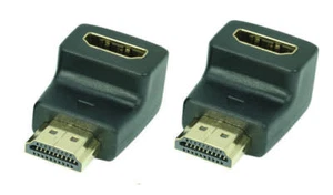 2 x 90° HDMI-Winkeladapter FullHD | 4K x 2K - Picture 1 of 1