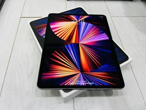 Apple iPad Pro 5th Gen 12.9" 2021 M1 512GB Space Grey WiFi &Cellular 5G Unlocked - Afbeelding 1 van 5