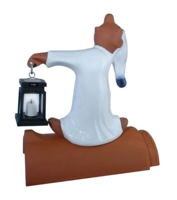 Dachschmuck | Firstschmuck | Firstfigur | Schlafwandler Junior mit Laterne - Bild 1 von 4