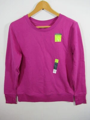 NOVO Moletom Feminino Tek Gear Ultrasoft Lã Médio Rosa Escuro Pulôver - Imagem 1 de 4