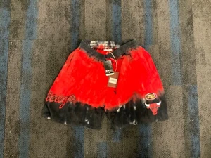 NEW MITCHELL AND NESS SHORTS CHICAGO BULLS LARGE - Picture 1 of 3