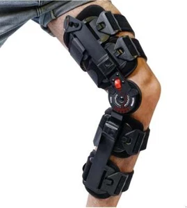 Adjustable Knee Brace with Locking Mechanism - Picture 1 of 5