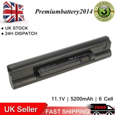 Battery for Dell Inspiron Mini 10 1010 1010n 1010v 1011 1011n 011v 11z 1110 UK - Image 1 of 4
