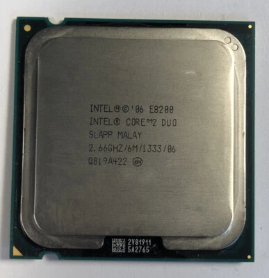 Intel Core 2 Duo E8200 CPU SLAPP 6M/1333/2.66GHz LGA 775 Processor - Image 1 of 2