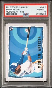 Bo Bichette 2020 Topps Gallery Modern Artists #MP7 Blue Jays Rookie RC - PSA 10 - Picture 1 of 2