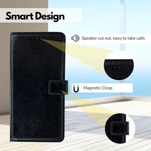 CBUS Folio Flip Wallet Case Hülle mit Geld Kartenfach für Motorola Moto G31  - Bild 1 von 4