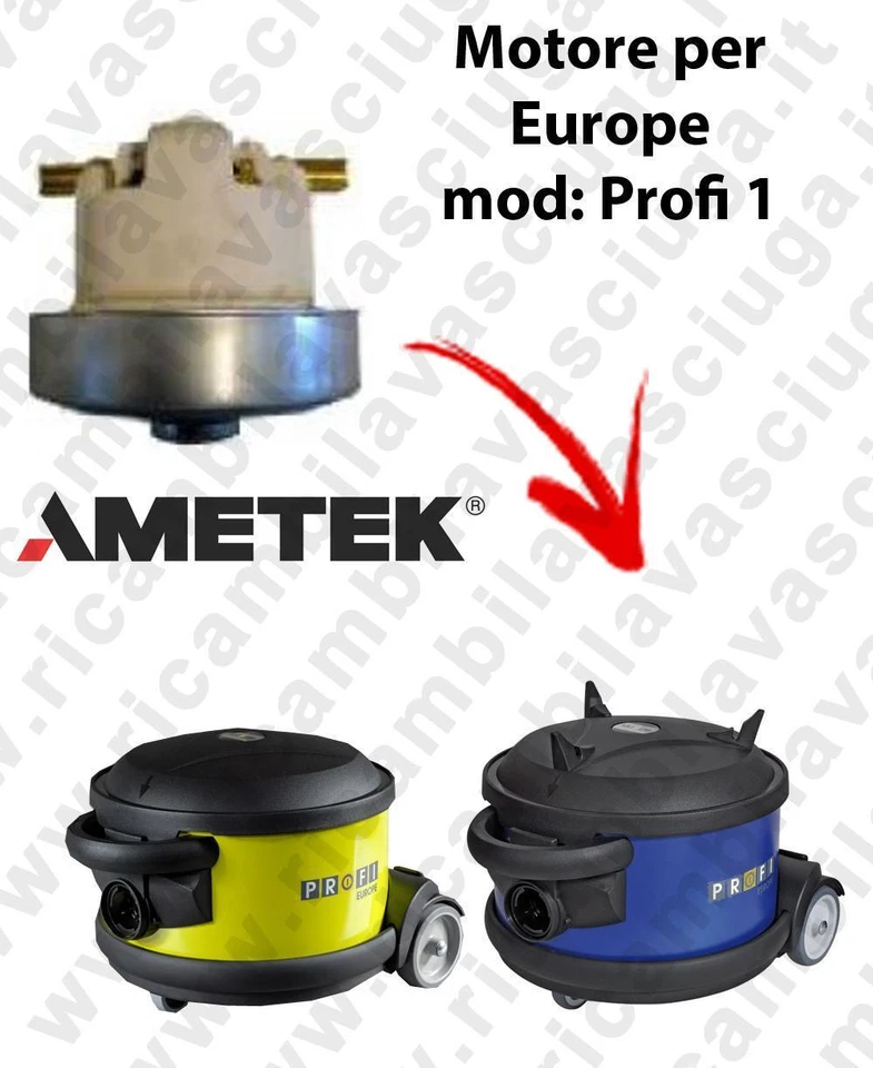 PROFI 1 Saugmotor AMETEK für Staubsauger EUROPE - Bild 1 von 1