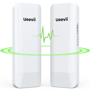 UeeVii 5.8G Wifi Bridge,14dBi Antenna, 3KM Long-Range Wireless Bridge for CCTV - Picture 1 of 8