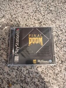 Final Doom (Sony PlayStation 1, 1996) PS1 Black Label- Authentic/ Tested