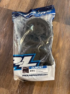 Pro-Line 1020211 Dumont Snd/Snw 5.7 Tires Mounted Removable Hex Black Raid 2 - Image 1 of 3