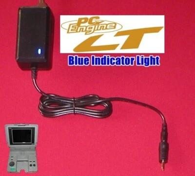 9V AC Adapter Power Supply Cord Plug W/LED for the NEC PC Engine LT System NEW - Image 1 of 3