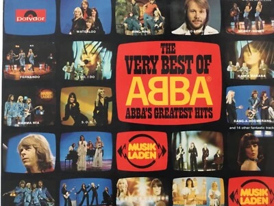 ABBA: THE VERY BEST OF ABBA ABBA'S GREATEST HITS M- 2 vinyl LPs GERMAN PRESS - Image 1 of 4