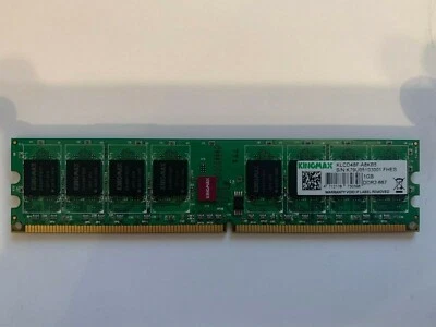 Kingmax KLCD48F-A8KB5 PC2-5300 DDR2-667MHz 1GB RAM - Image 1 of 3