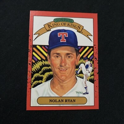 1990 Donruss King of Kings Nolan Ryan 665 TEXAS RANGERS HOF ⚾️ - Image 1 of 4