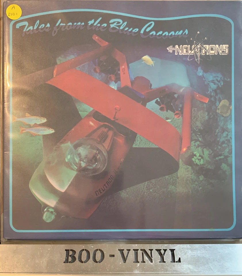 The Neutrons Tales From The Blue Cocoons LP Prog Rock Record Vinyl A2-B1 Pecko - Image 1 of 4