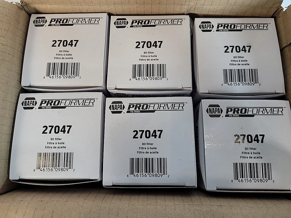 PACK DE 6 filtros de aceite NAPA Pro Former 27047MP TOYOTA Foto 1 de 3