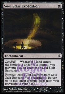 Soul Stair Expedition 4x FOIL ZEN MTG Zendikar Common NEUWERTIG schwarz - Bild 1 von 1