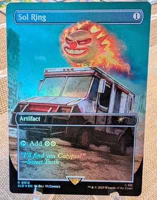 MTG Sol Ring (Rainbow Foil) Secret Lair Promo Twisted Metal 0912 NM - Image 1 of 2