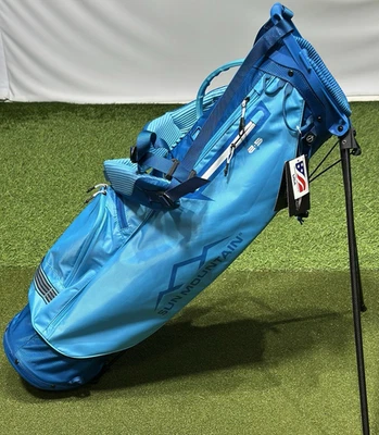 Sun Mountain 2.5+ Plus Bolsa de Golfe Leve 4 Vias - Surf/Rio NOVA! - Imagem 1 de 4