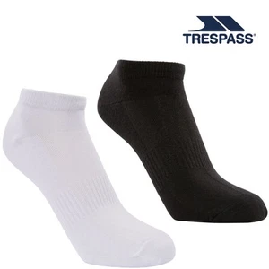 Trespass Unisex Antibacterial Trainer Socks Orbital - Picture 1 of 14