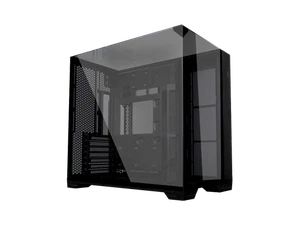 LIAN LI O11 vision compact black  color Aluminum / Steel / Tempered Glass ATX - Picture 1 of 5