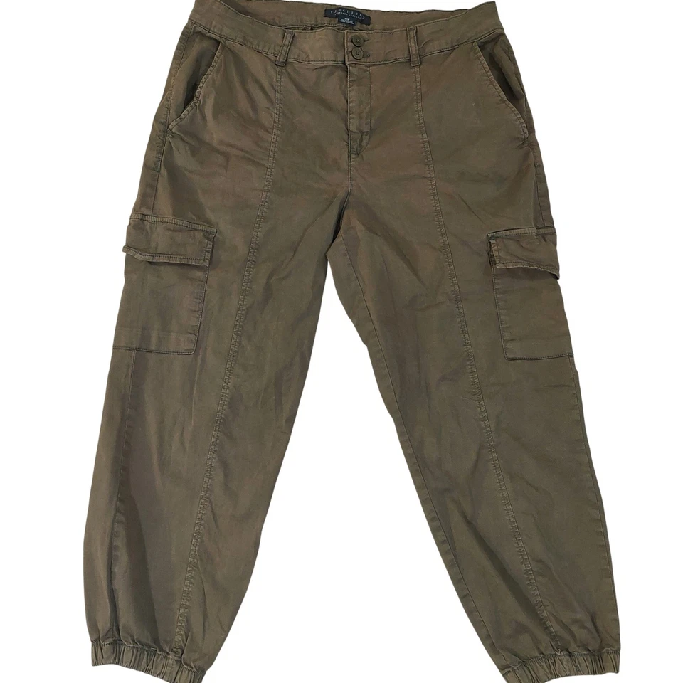 Sanctuary Standard Surplus Olive Green Cargo Pants Womens Size 16W - Image 1 of 4