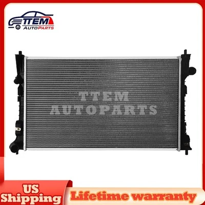 2937 Radiator Aluminum Fit Ford Edge Taurus X Lincoln MKX MKT MKS Mercury Sable Foto 1 de 4