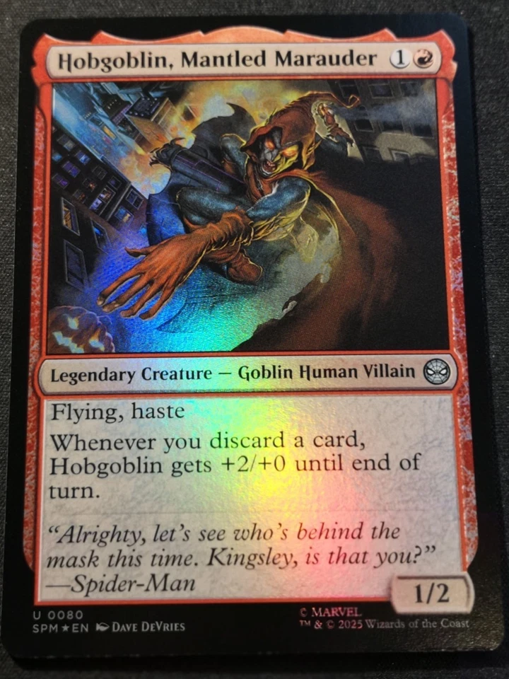 Hobgoblin, Mantled Marauder - Foil - SPM - MTG - EN - NM - 0080 - Image 1 of 1