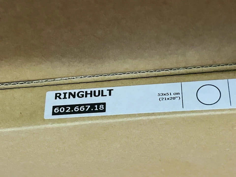 宜家 RINGHULT 高光泽白色门 21x20" 21"X20" 602.667.18 密封!! — 第 1/1 张图片