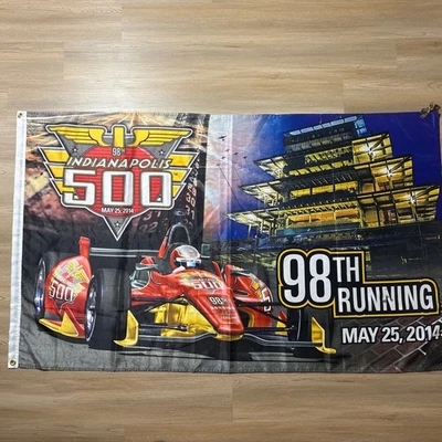 Флаг Индианаполиса 500 2014 98-й беговой столб - Изображение 1 из 4