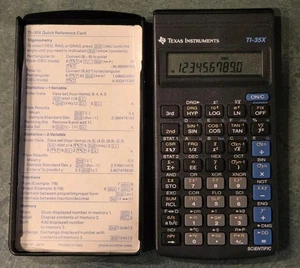 Texas Instruments TI-35X Taschenrechner - getestet - KOSTENLOSER VERSAND! - Bild 1 von 4