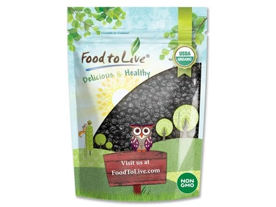 Organic Dried Blueberries - Non-GMO, Kosher, Raw, Vegan - by Food To Live - Image 1 of 4