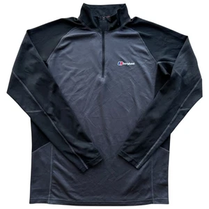 Berghaus Argentium Men’s Activewear Top Base Layer 1/4 Zip L/S M - Picture 1 of 6