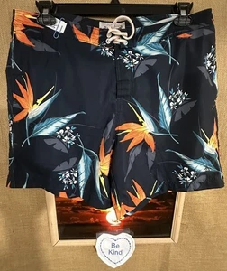 Penguin Musingwear men’s multi-color floral 36 swim trunk mesh brief liner pocke - Picture 1 of 6