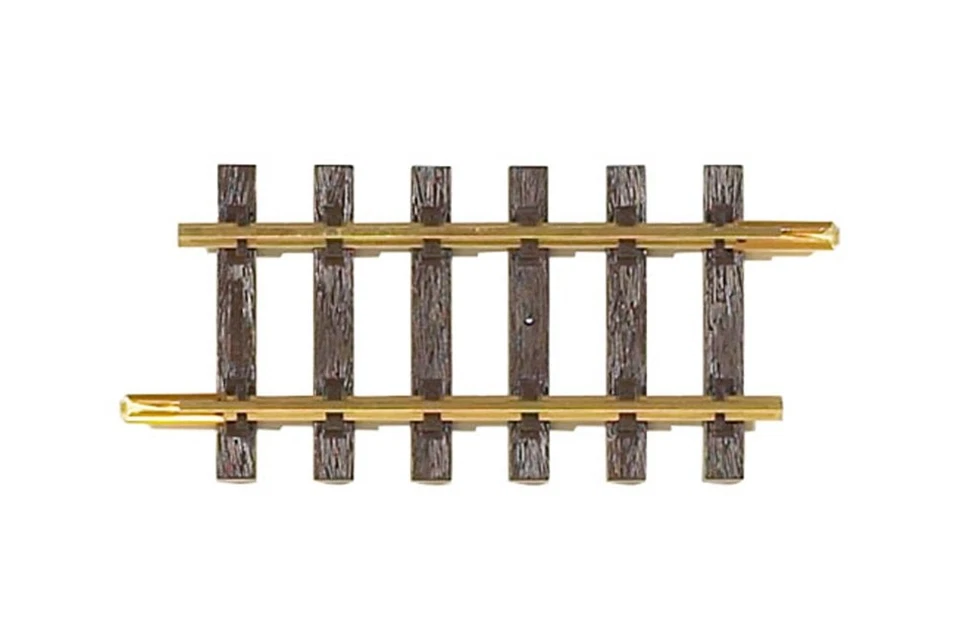 Piko 35202 G Code 332 Brass 6.36" G160 Straight Track Section - Image 1 of 1
