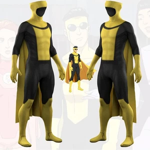 Body Mark Grayson Disfraz Invencible Disfraz Cosplay Traje Amarillo Ver - Imagen 1 de 5