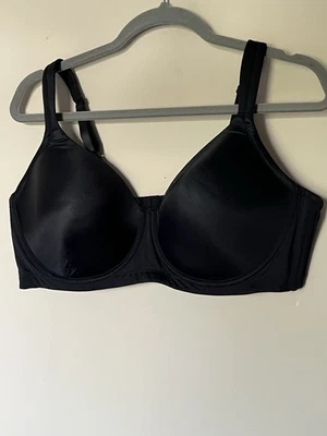 Sujetador Leading Lady 44B Nuevo con Etiquetas Negro Con Aros Estilo 5028 Foto 1 de 4