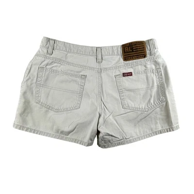 Pantalones Cortos Polo Ralph Lauren Vintage Para Mujer 8 Sábado Y2K 2000s 4" Entrepierna Foto 1 de 4
